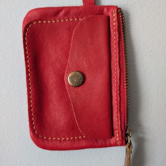 Chicatolia coin purse with crossbody bag hand painted A1-1018 - Picture 4 of 6